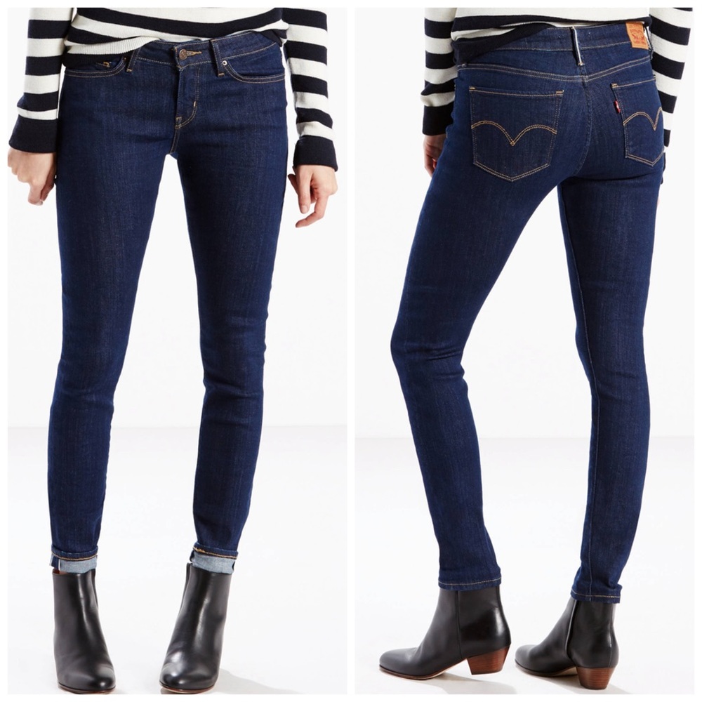 Levi’s 711 Selvedge Skinny Jeans